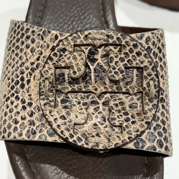 Tory Burch Wedge Heel Womens Size 8 1/2 M - Picture 3 of 9